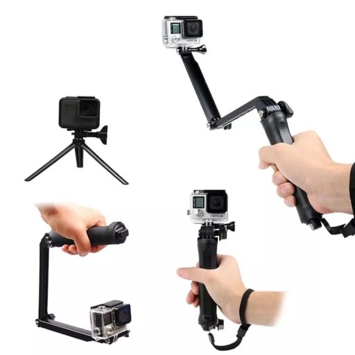 Kijek monopod uchwyt statyw składany do kamerek GOPRO DJI OSMO ACTION