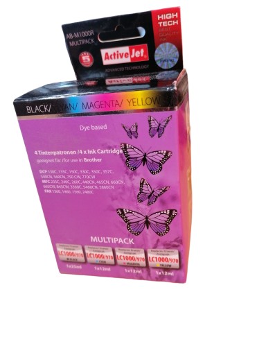 Tusz ActiveJet AB-M1000R do Brother ZESTAW