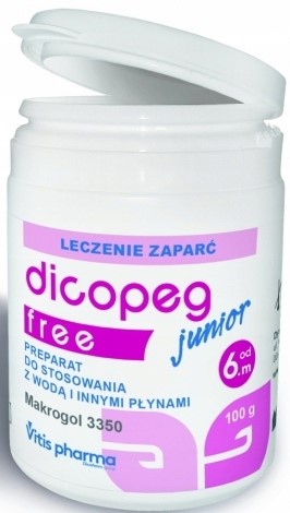 Dicopeg junior free na zaparcia 100 g