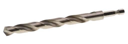 Wiertło metal 10 mm szlifowane z uchwytem HEX