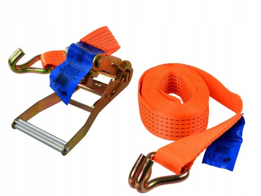 PAS TRANSPORTOWY Z GRZECHOTKĄ 6m / 5T / 50mm