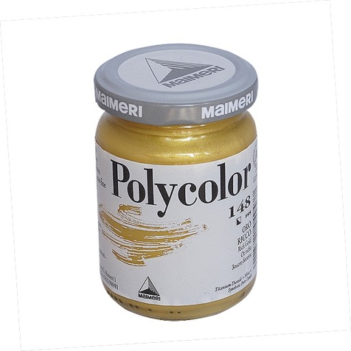 FARBA akrylowa POLYCOLOR 140ml Rich gold 148