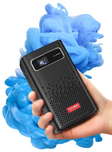 Toumei c900 projector, outdoor portable, built-in battery 4K HD