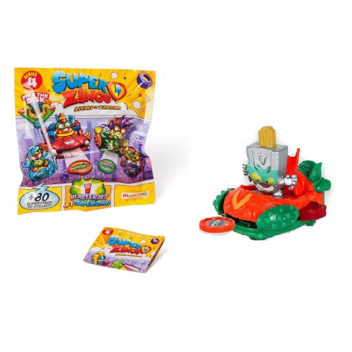 Super Zings 4 seria 4 BLASTER JET FIGURKA POJAZD