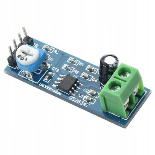 Wzmacniacz Audio LM386 Arduino 5V-12V