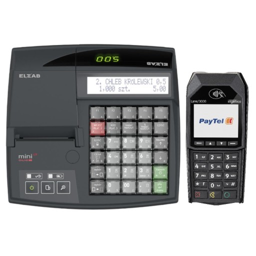 Kasa fiskalna Elzab Mini LT Online LAN terminal