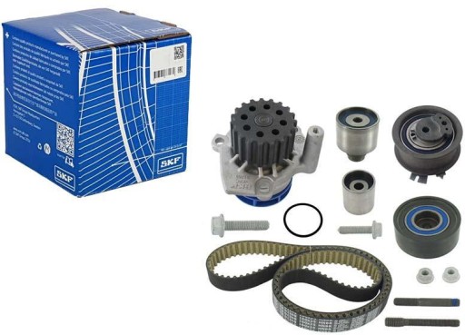 SKF POMPA WODY + ZESTAW PASKA ROZRZĄDU VKMC 01148