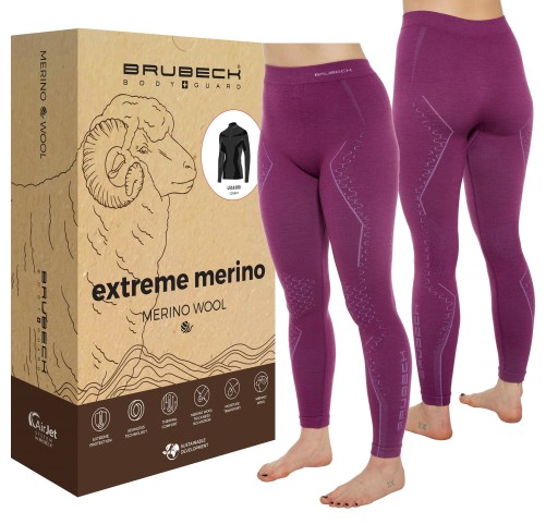 BRUBECK WOOL GETRY TERMOAKTYWNE DO WSPINACZKI -S