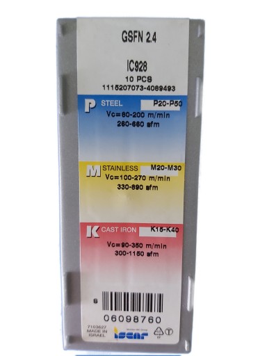 Płytka GSFN 2.4 IC928 ISCAR