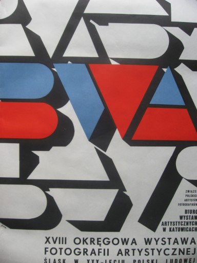 JURA TOMASZ BWA Wystawa Fotografii PLAKAT 1972