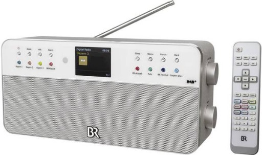 Radio sieciowe Dual BR2, DAB+, FM, biały