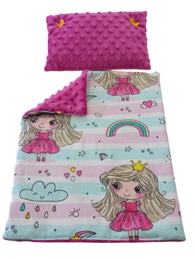POŚCIEL DLA LALEK. DLA LALKI OK 30cm