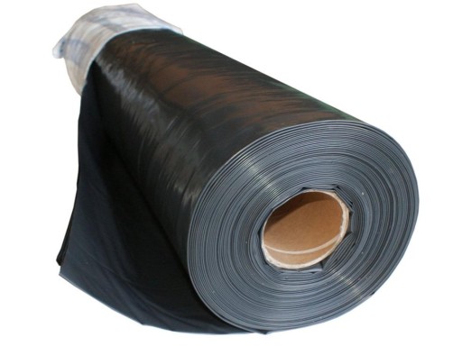 FOLIA CZARNA BUDOWLANA IZOLACYJNA OCHRONNA 6x33 0,3MM TYP300 198m2