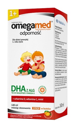 Omegamed Odporność 1+ Syrop w butelce 140ml