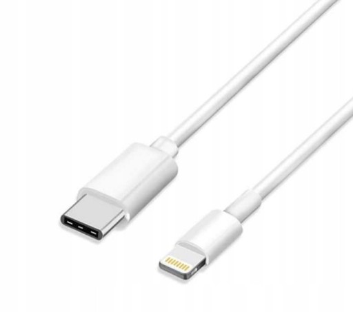 NOWY KABEL USB-C TYP-C LIGHTNING DO APPLE IPHONE X 11 12 13 14 PRO MAX 2m