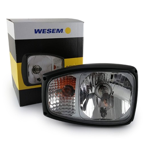Lampa przód JCB - prawa z kierunkowskaze 700/50193