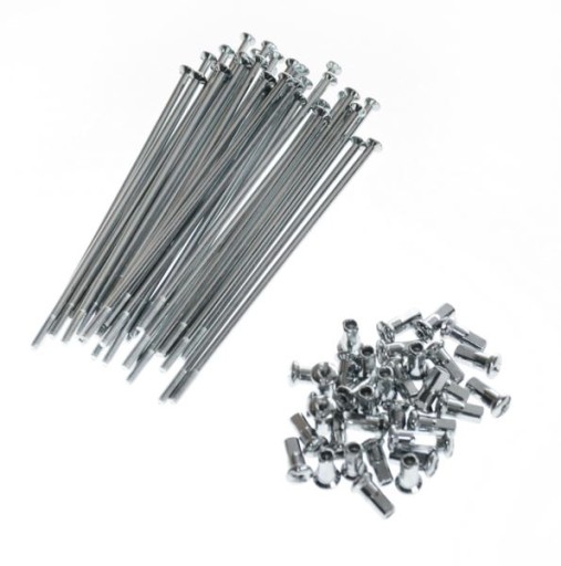 Szprychy nyple MZ ETZ TS koło 16 ocynk 121mm 36szt