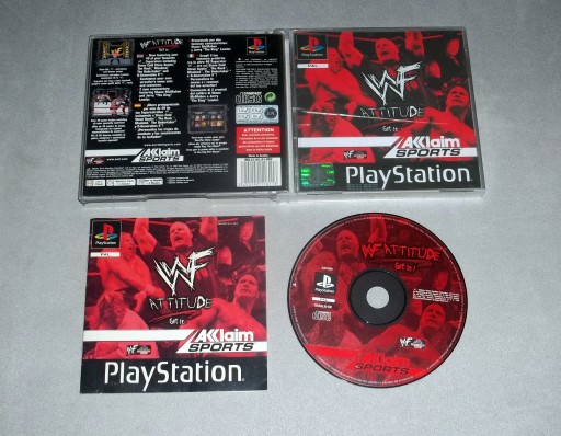 WWF ATTITUDE PSX PS1 WRESTLING jak SMACKDOWN