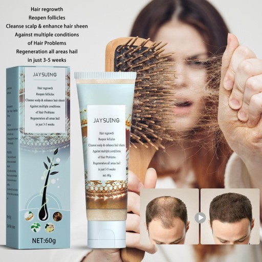 60g ziołowy wzrost włosów peeling pielęgnacja włos