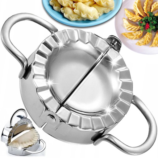METALOWA FORMA MASZYNKA DO LEPIENIA PIEROGÓW WYKRAWACZ PIEROGARKA STALOWA