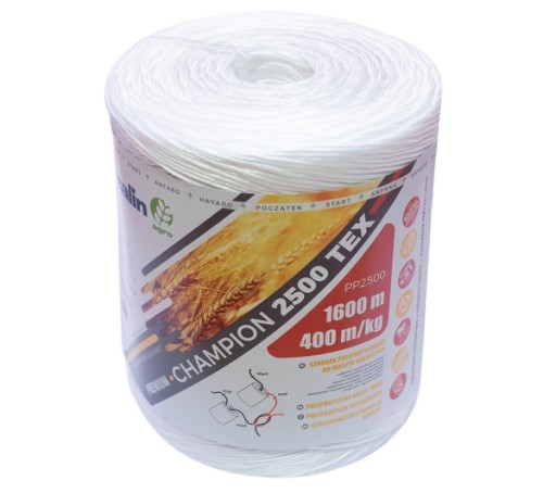 Sznurek rolniczy BEZALIN tex 2500 1600m 4kg 1szt.