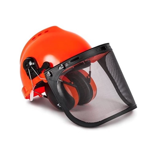 Kask Ochronny Z Ochronnikami Słuchu