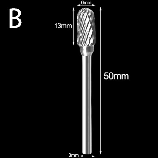 1pc 3x6mm 1/8 