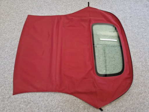 PORSCHE CARRERA 911 991 CABRIO 10912830981 POSZYCIE SZYBA DACH CZERWONY OE