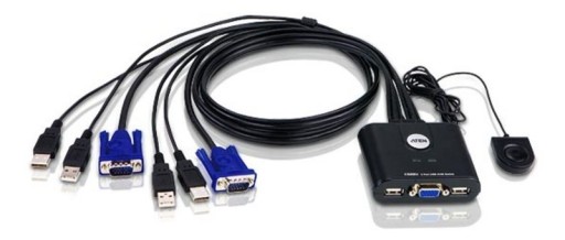 Przełącznik Switch KVM Aten CS22U 2-port VGA/USB