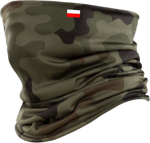Komin Termoaktywny ANTYBAKTERYJNY MORO +FLAGA 12w1