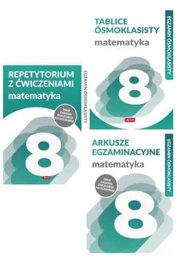 Zestaw ósmoklasisty - Matematyka pakiet