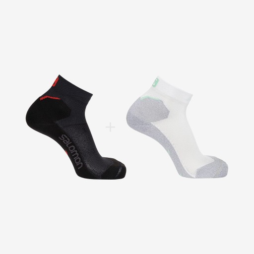 Y4832 SALOMON speedcross ankle SKARPETY SKARPETKI 2PACK 2PARY s 36-38