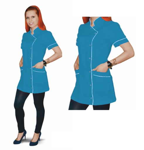 FARTUCH MEDYCZNY/KOSMETYCZNY TKANINA KLOPMAN 3XL