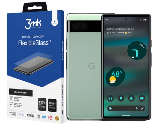 Szkło Hybrydowe FlexibleGlass 3MK Google Pixel 6a