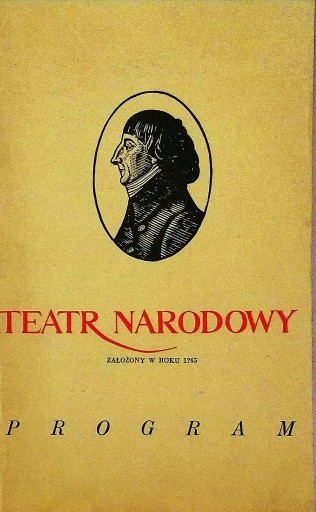 Program Żywot Jozepha Teatr Narodowy 1966 r. SPK