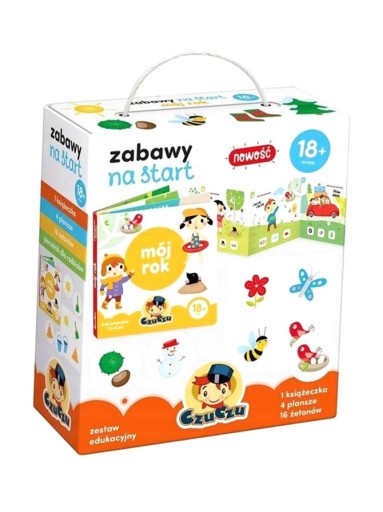 ZABAWY NA START. MÓJ ROK 18M+