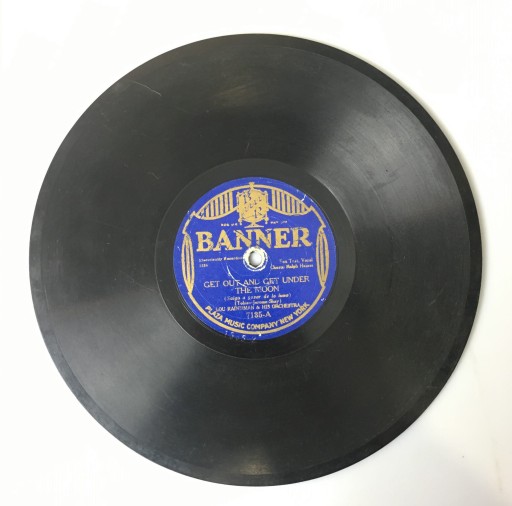 Lou Raderman Get Out and Get Under The Moon / Try to Smile 7135 Banner