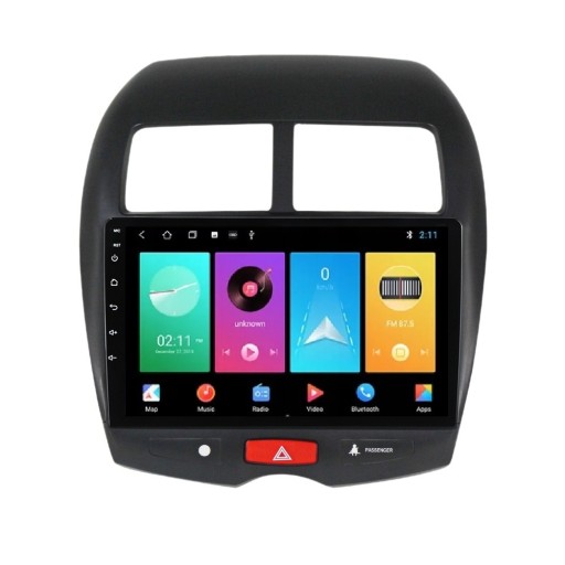 RADIO NAWIGACJA ANDROID MITSUBISHI ASX 2010-15+KAM