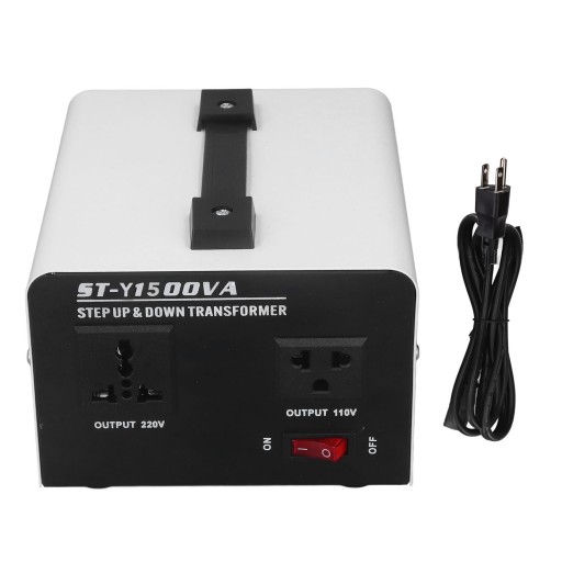Przetwornik napięcia Transformator 1500 W 110 V do 220 V 220 V do 110 V