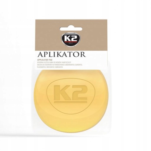 K2 APLIKATOR GĄBKA DO WOSKU NABŁYSZCZACZY POWŁOK