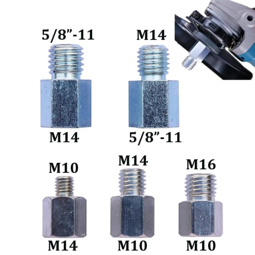 Adapter do szlifierki i wiertarki z M10 na M16