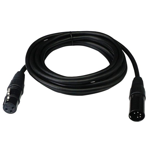 Do 5-Pin męski XLR DMX zwrot połączenie dla ruchom