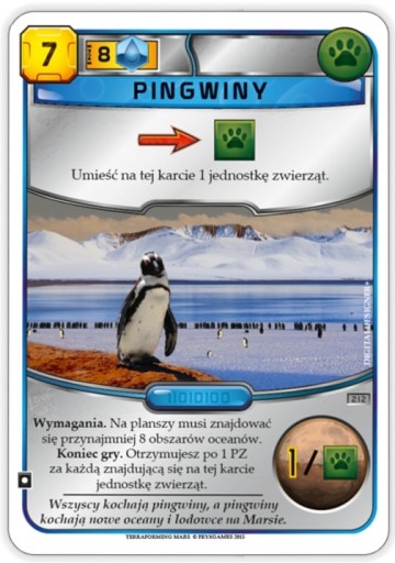Terraformacja Marsa - Zestaw dodatkowy #1 Pingwiny