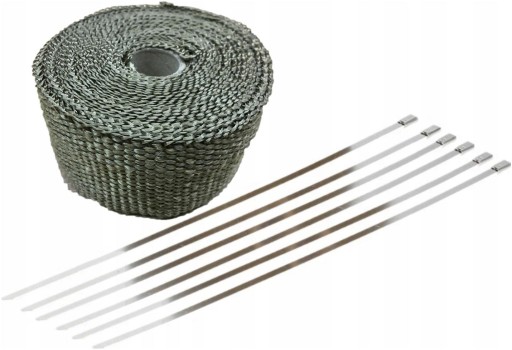 Owijka Izolacja Wydechu Termoizolacyjna 5m x 50mm