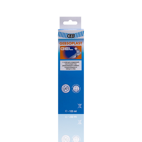Klej żel do rur plastikowych klejonych PCV 125ml