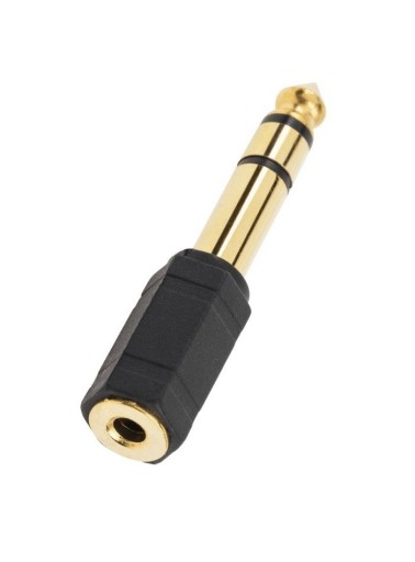 Przejściówka z Jack 3.5 f na Jack 6.3 m stereo GB
