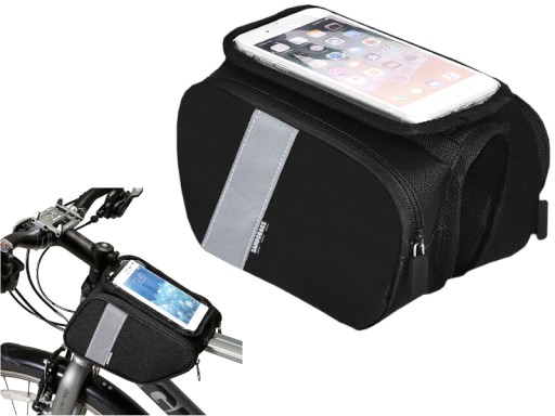SAKWA ROWEROWA TORBA NA RAMĘ ROWER ETUI NA TELEFON