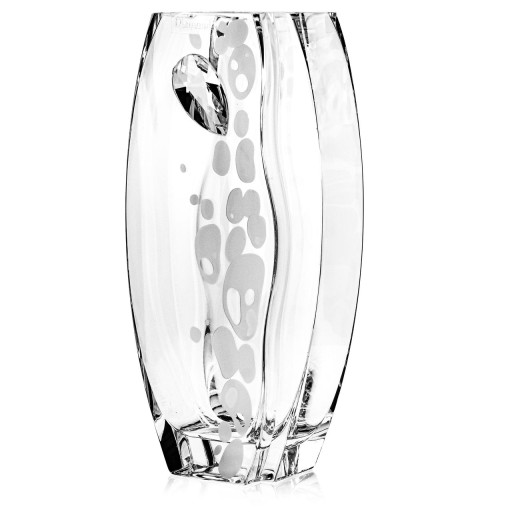 Wazon dekoracyjny szklany 32cm z kryształem SWAROVSKI X0760