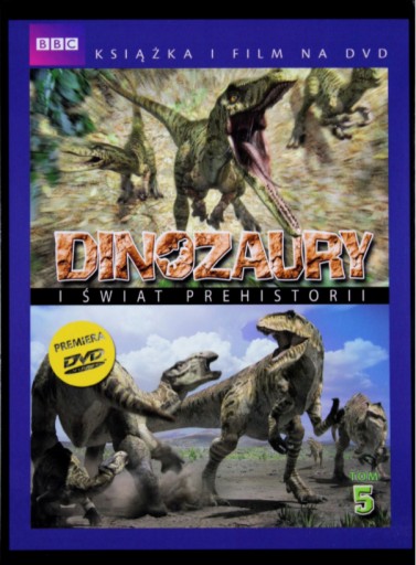 DINOZAURY I ŚWIAT PREHISTORII TOM 5 DVD