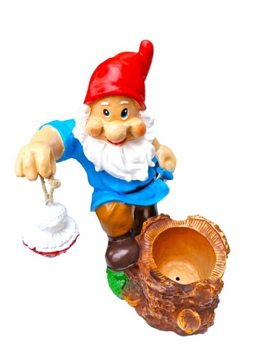 FIGURKA OGRODOWA - SKRZAT Z PIEŃKIEM I GRZYBKIEM